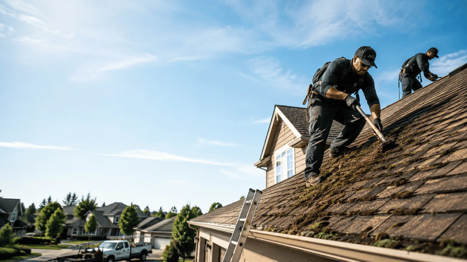 Roof Moss Removal in Veguita, NM near me